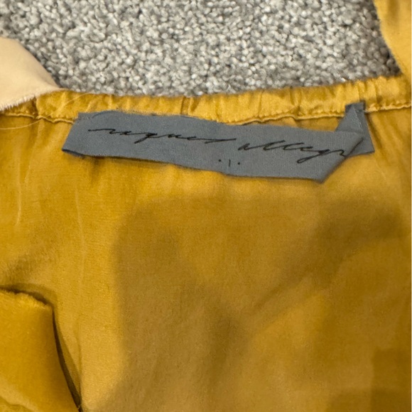 Raquel Allegra yellow Silk mini ombré dress size 1 US Small Spring 2019 Runway - Picture 5 of 10